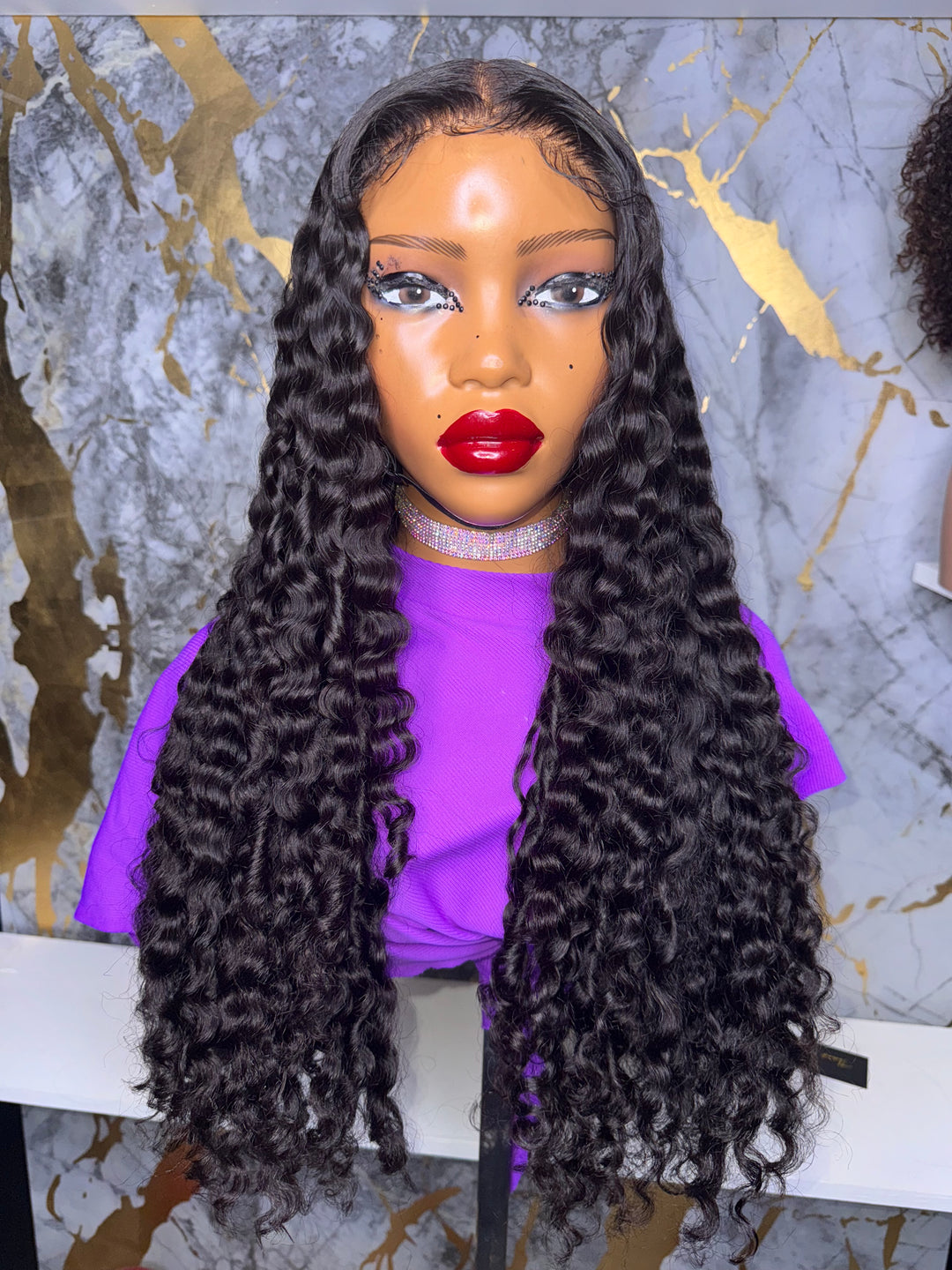 “SELENA” 4B Hybrid Hairline -Exotic WaterWave Texture