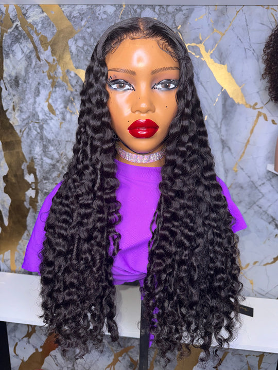 “SELENA” 4B Hybrid Hairline -Exotic WaterWave Texture