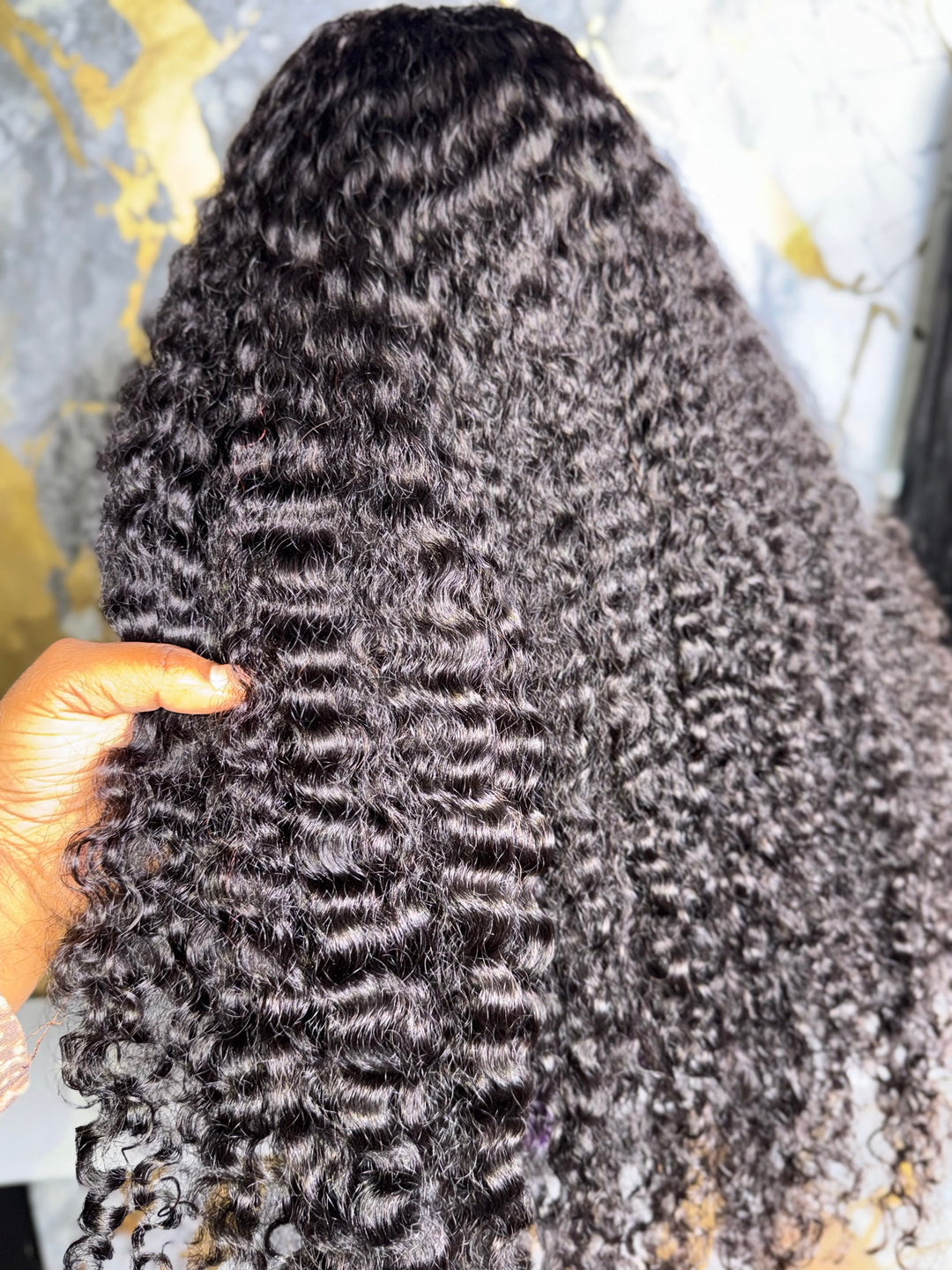 “SELENA” 4B Hybrid Hairline -Exotic WaterWave Texture