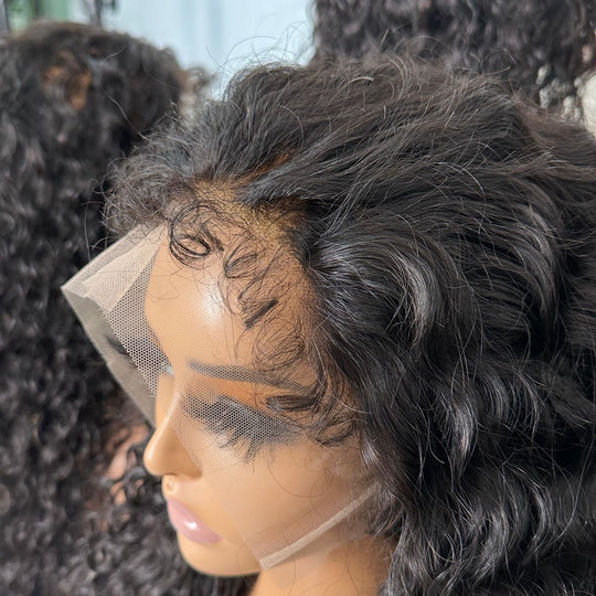“BELLA” Italian Curly  (Natural Black)