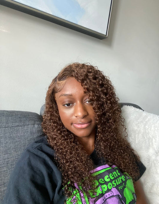 "CARMEN" Best Seller !!‼️ Sun-Kissed Brown 13x6 Lace Front wig