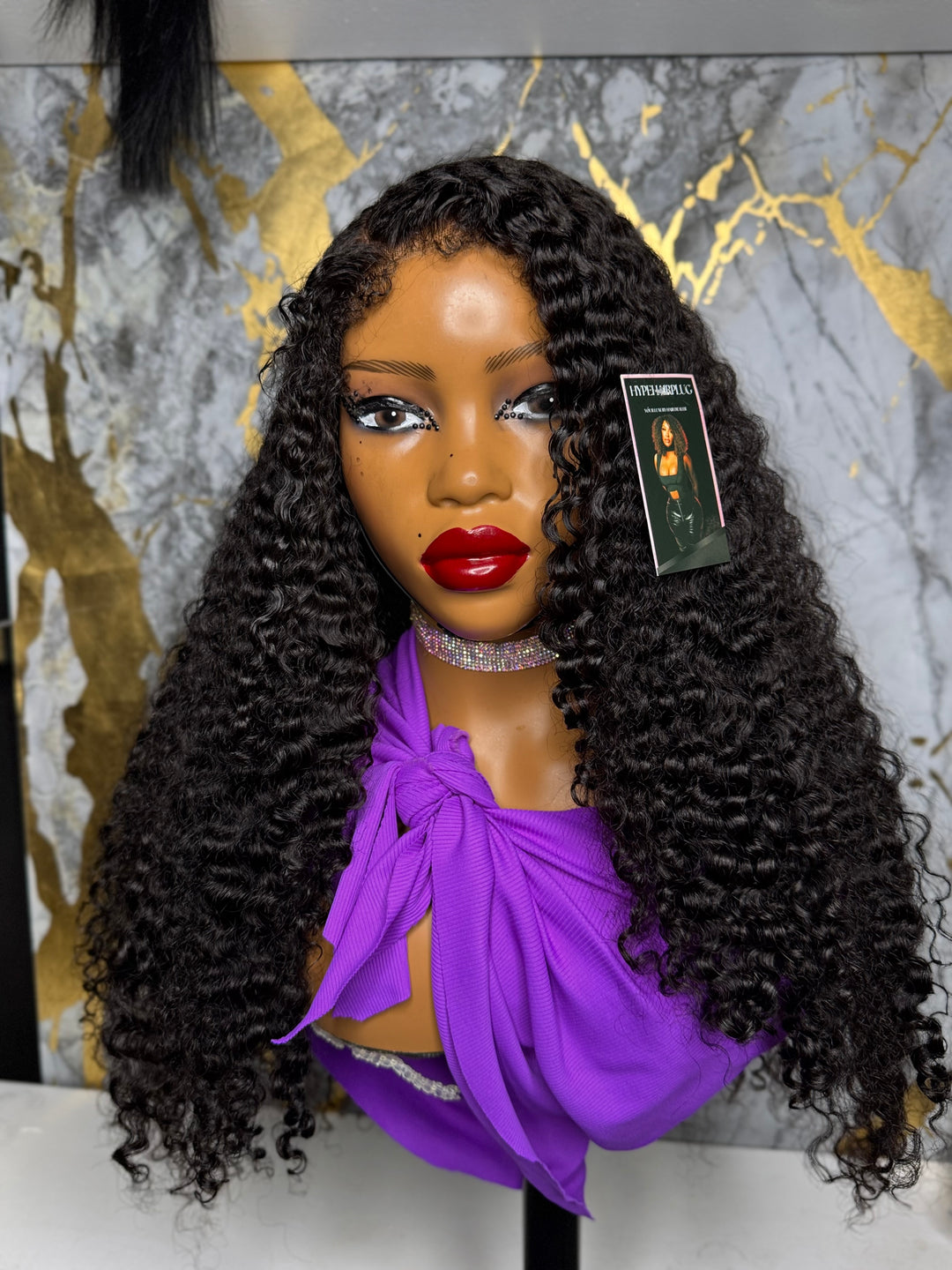 “SELENA” 4B Hybrid Hairline -Exotic WaterWave Texture
