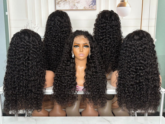 “BELLA” Italian Curly  (Natural Black)