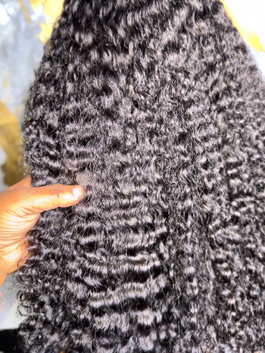 “SELENA” 4B Hybrid Hairline -Exotic WaterWave Texture