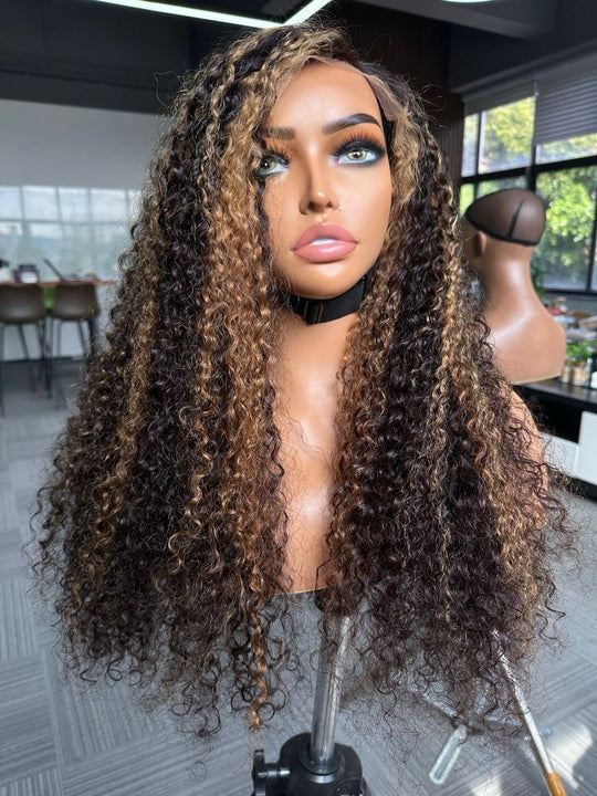 "CARMEL” Fumi Curly 5x5 HD Glueless"