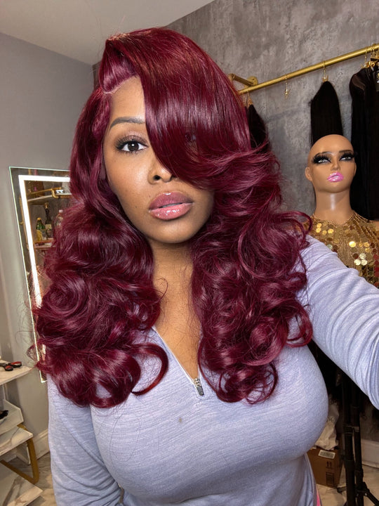“MARILYN” Romance Curls, 13x4 Frontal wig