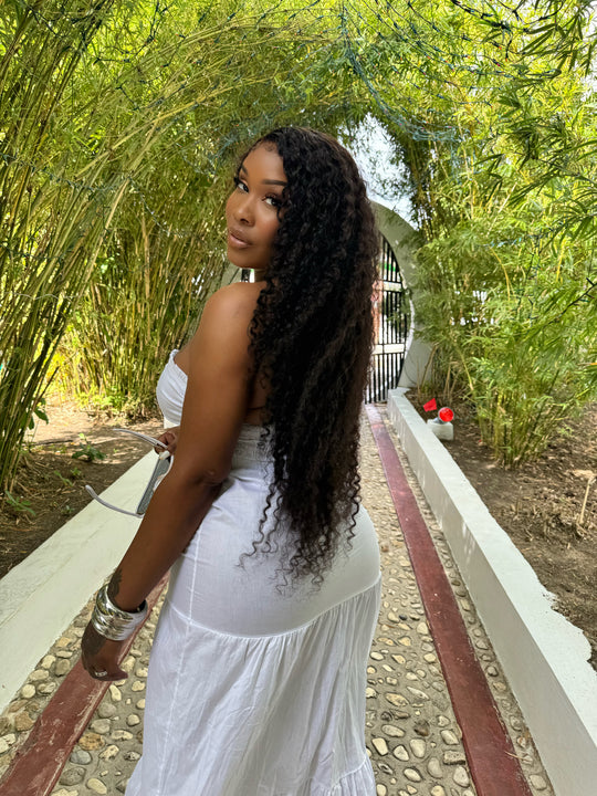 “SELENA” 4B Hybrid Hairline -Exotic WaterWave Texture