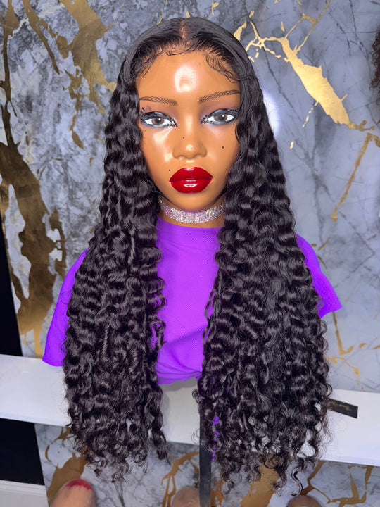 “SELENA” 4B Hybrid Hairline -Exotic WaterWave Texture