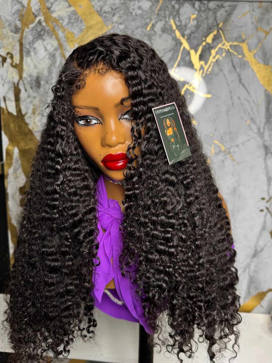 “SELENA” 4B Hybrid Hairline -Exotic WaterWave Texture