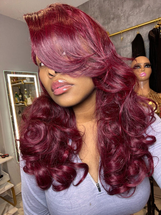 “MARILYN” Romance Curls, 13x4 Frontal wig