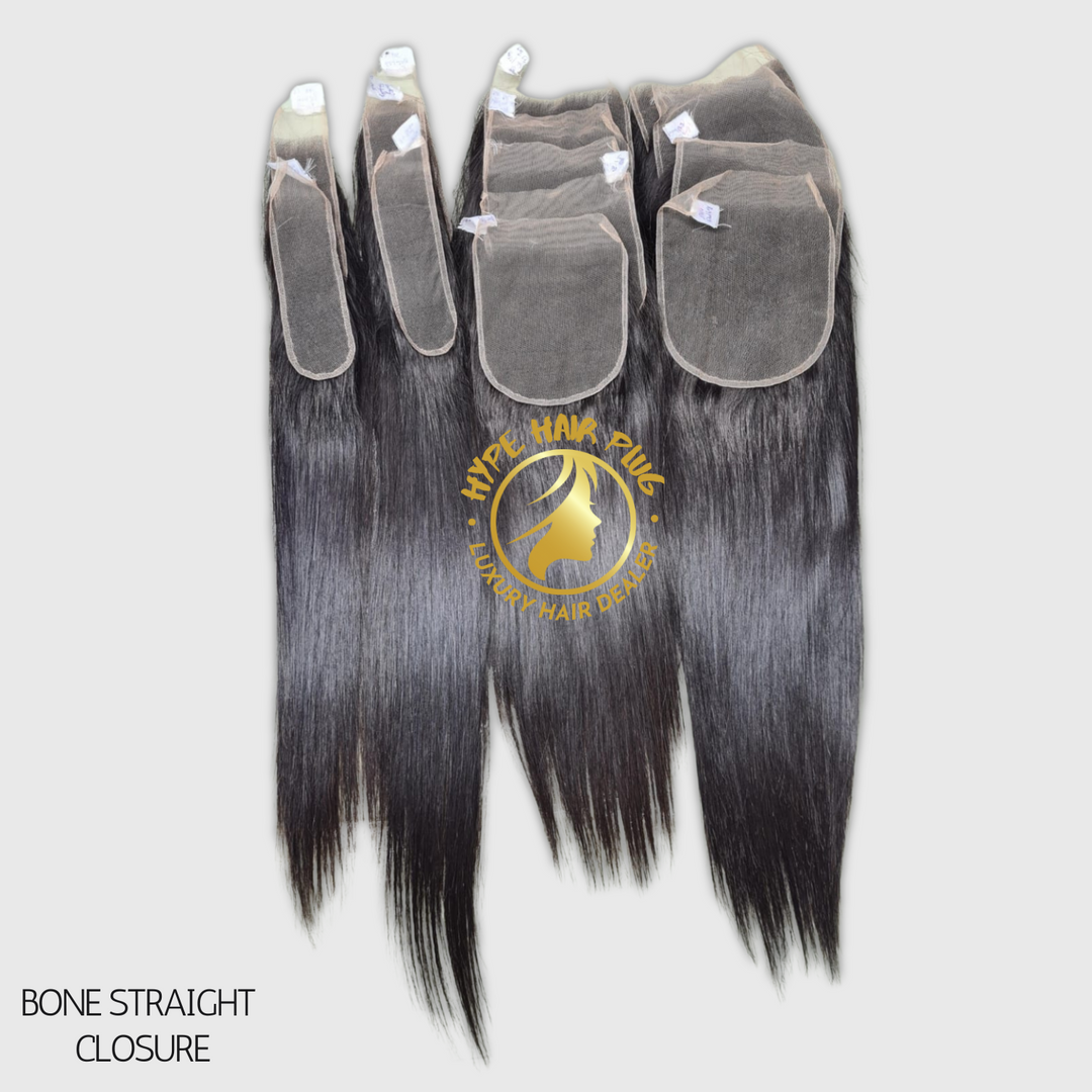 Raw Bone Straight- (Closure)
