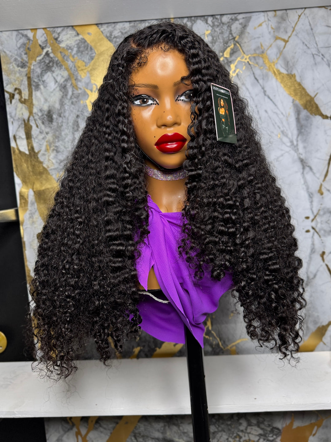 “SELENA” 4B Hybrid Hairline -Exotic WaterWave Texture