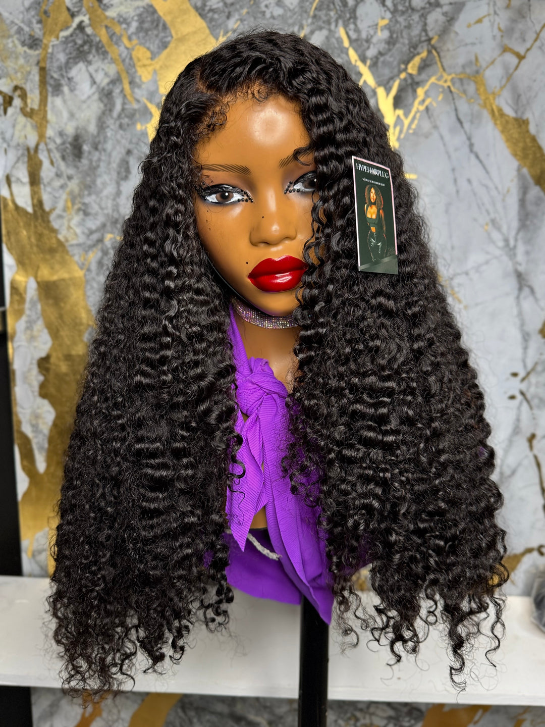 “SELENA” 4B Hybrid Hairline -Exotic WaterWave Texture