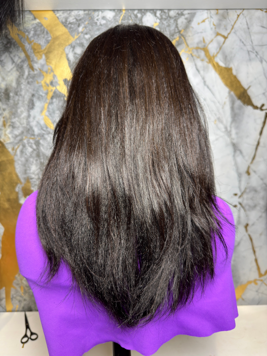 “ZARA” 4B Curly Edge -Yaki Straight Texture
