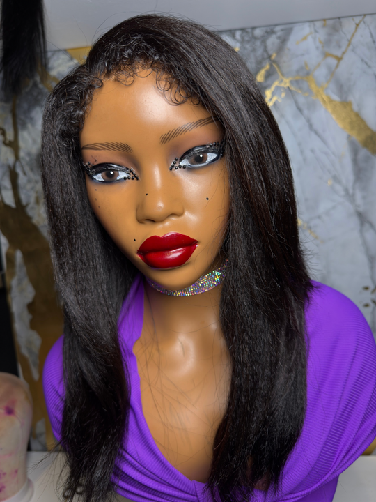 “ZARA” 4B Curly Edge -Yaki Straight Texture