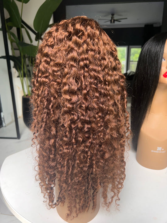 "CARMEN" Best Seller !!‼️ Sun-Kissed Brown 13x6 Lace Front wig