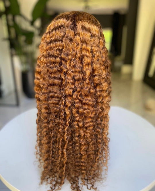 "CARMEN" Best Seller !!‼️ Sun-Kissed Brown 13x6 Lace Front wig