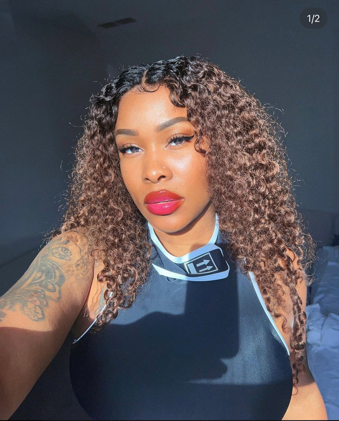 "CARMEN" Best Seller !!‼️ Sun-Kissed Brown 13x6 Lace Front wig