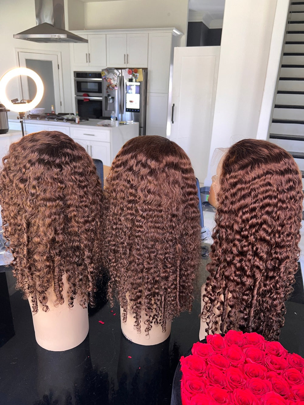 "CARMEN" Best Seller !!‼️ Sun-Kissed Brown 13x6 Lace Front wig