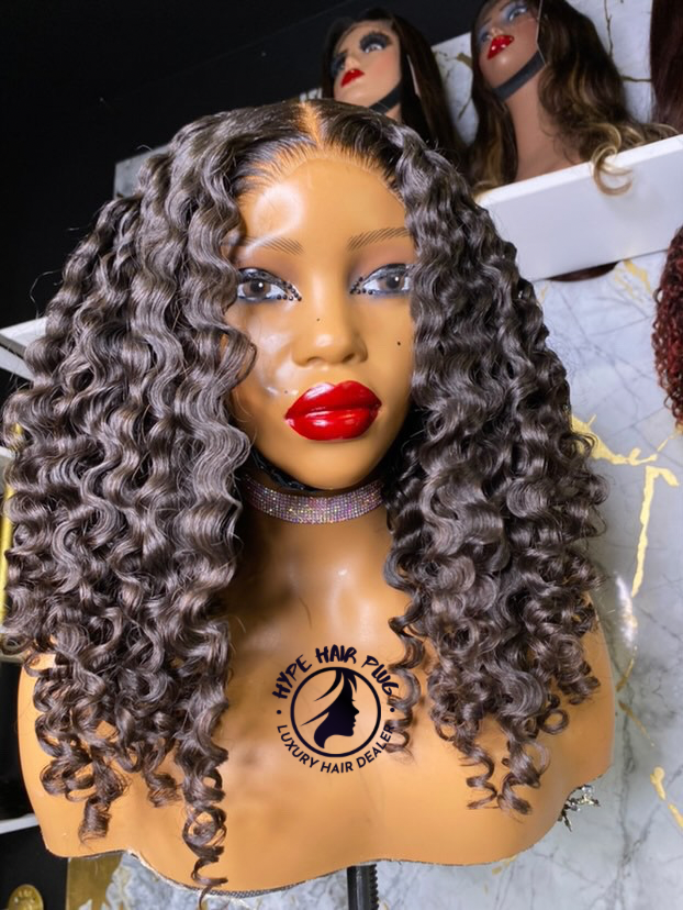 Raw Burmese Curly Wig