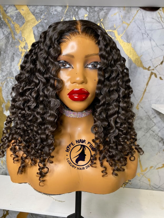 Raw Burmese Curly Wig