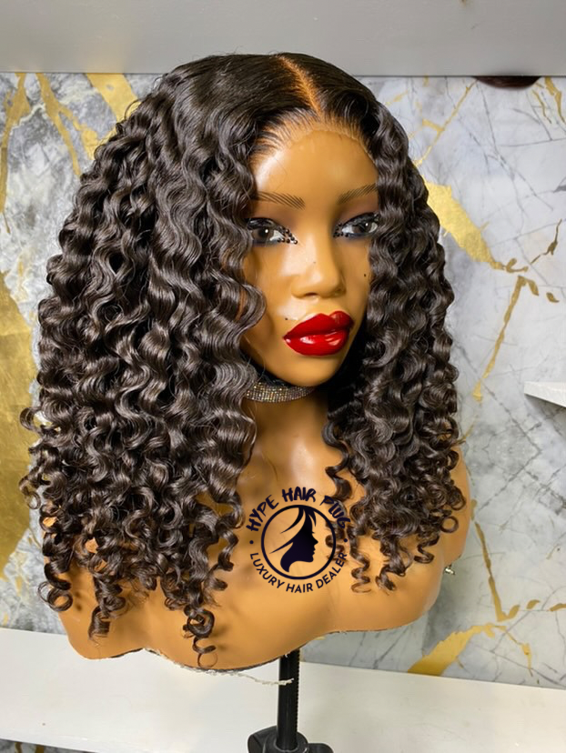 Raw Burmese Curly Wig
