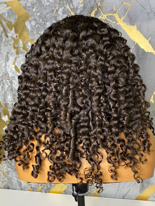 Raw Burmese Curly Wig