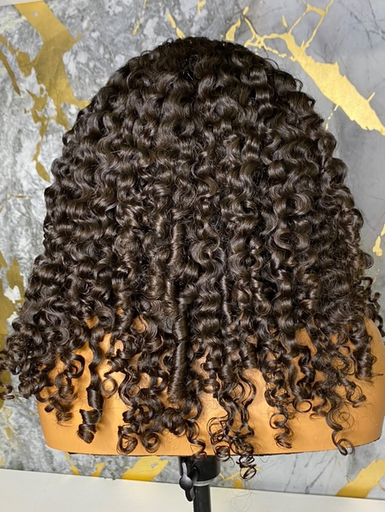 Raw Burmese Curly Wig