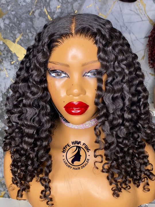 Raw Burmese Curly Wig