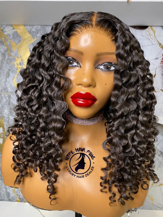 Raw Burmese Curly Wig
