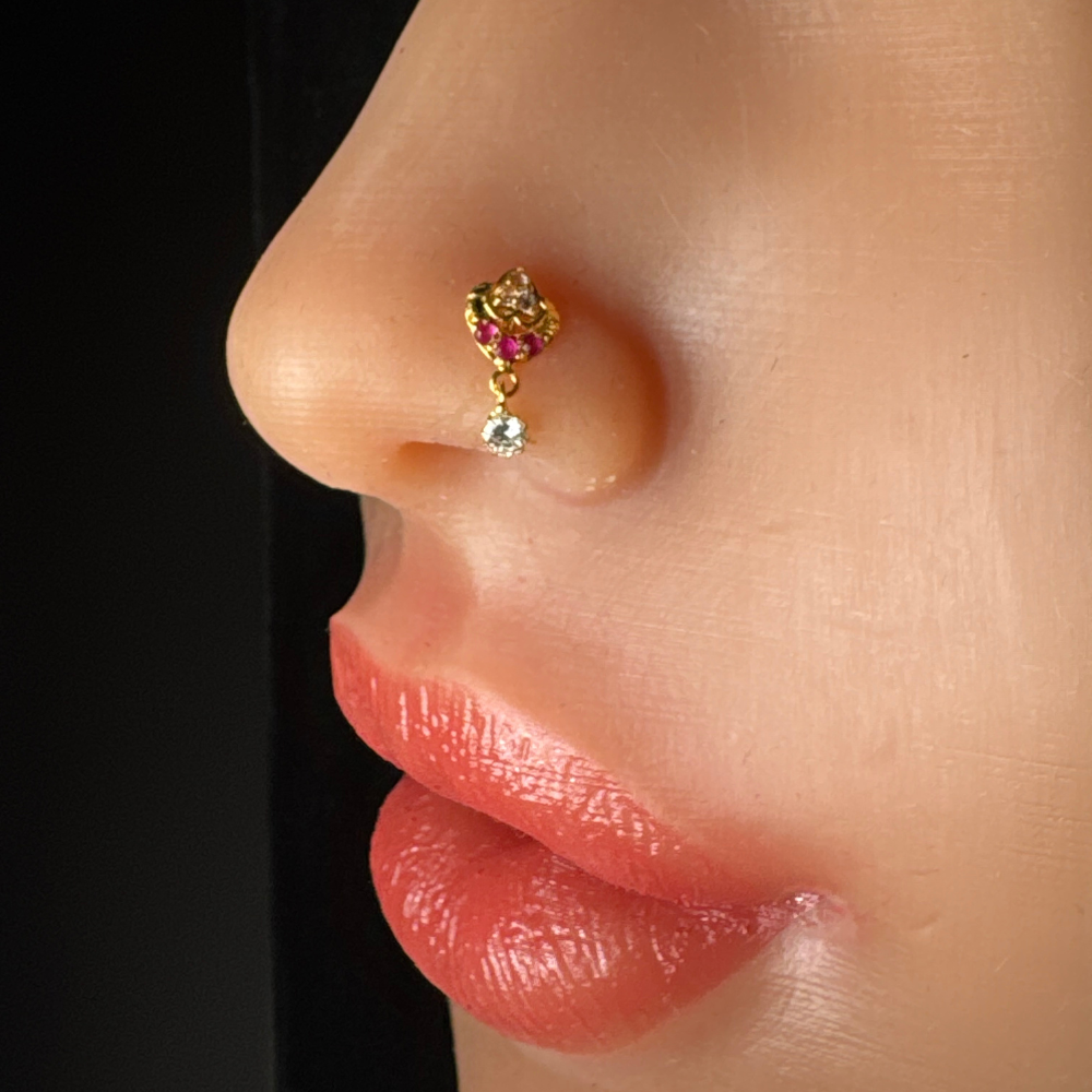 (SOLD OUT) Ruby Dewdrop – Inspired by morning dew and rubies