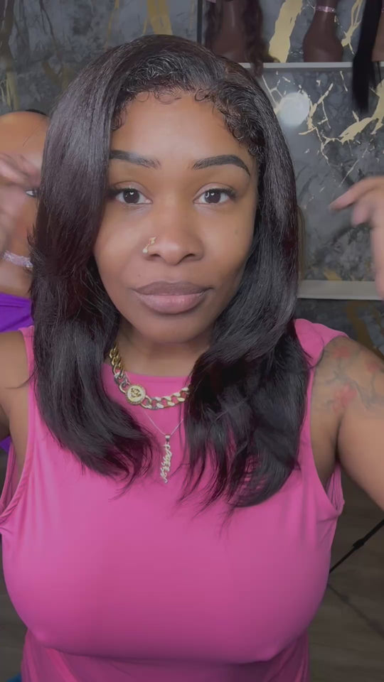 “ZARA” 4B Curly Edge -Yaki Straight Texture