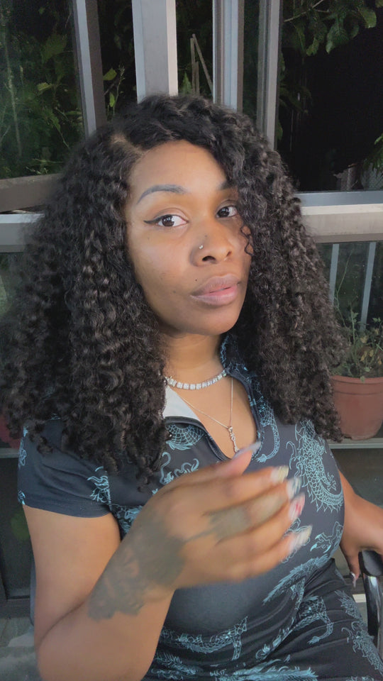 Raw Burmese Curly Wig