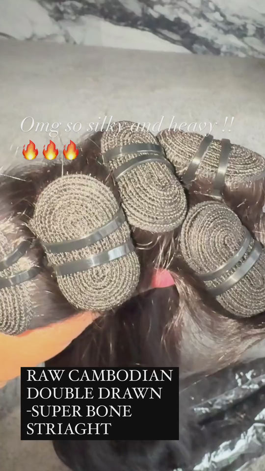 Raw Bone Straight Bundles