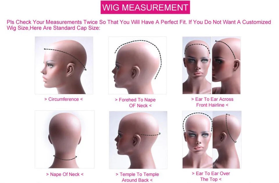 How To Measure Your Wig Cap Size
