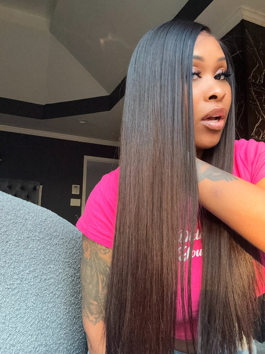 Vietnamese Virgin Bone Straight (Ombré Brown )