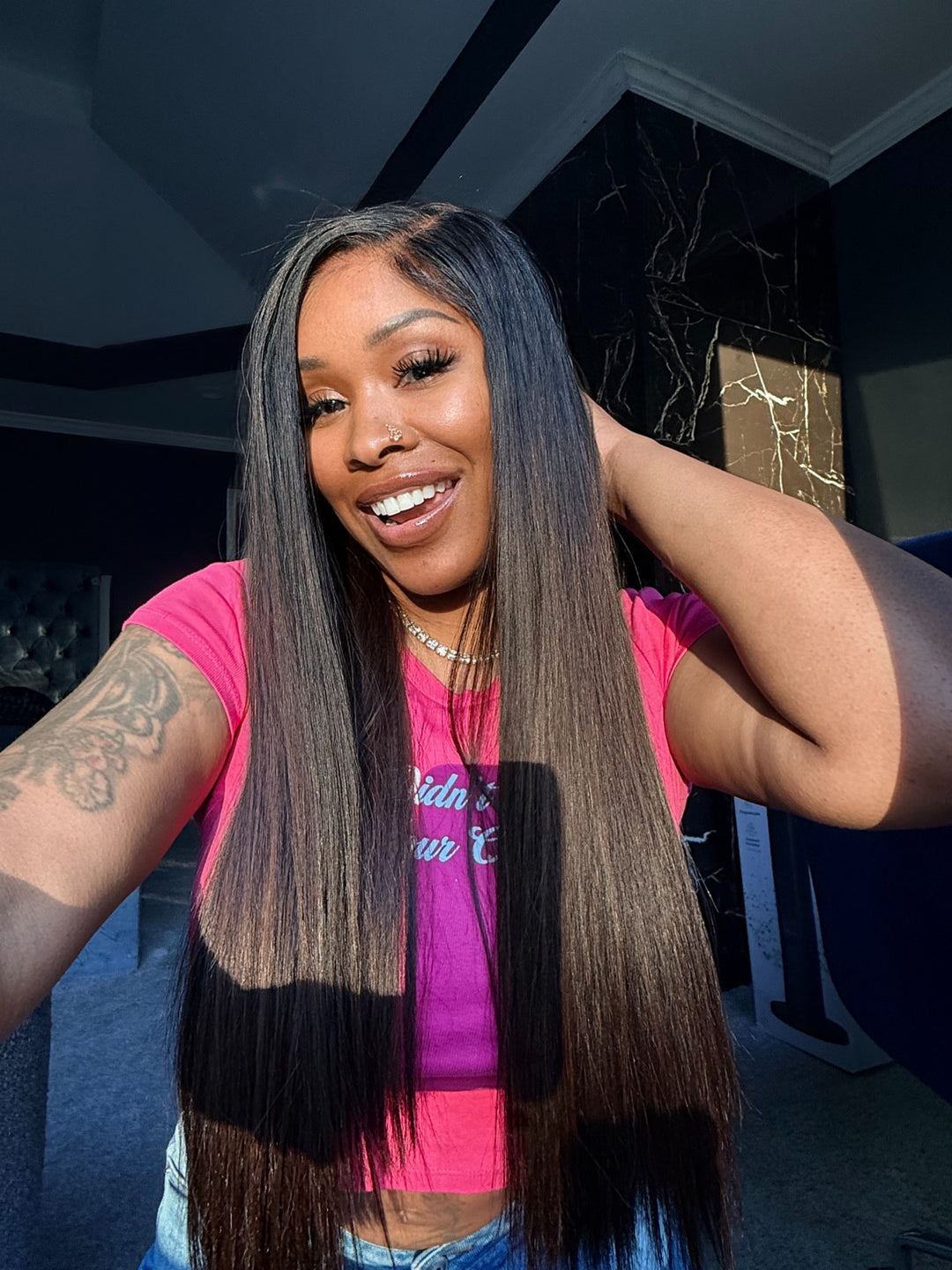 Vietnamese Virgin Bone Straight (Ombré Brown )