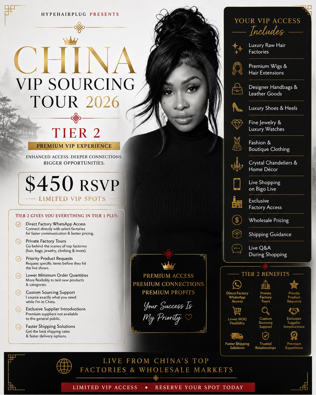 China VIP Sourcing Tour 2026
Reserve Your VIP Access Today