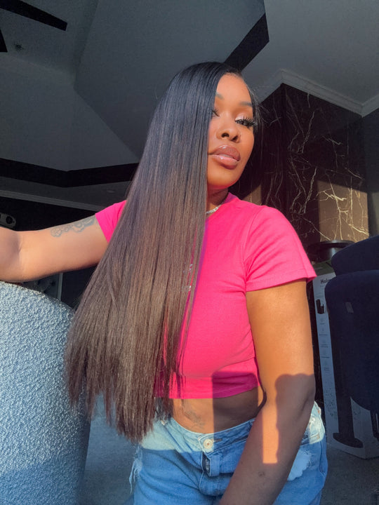 Vietnamese Virgin Bone Straight (Ombré Brown )