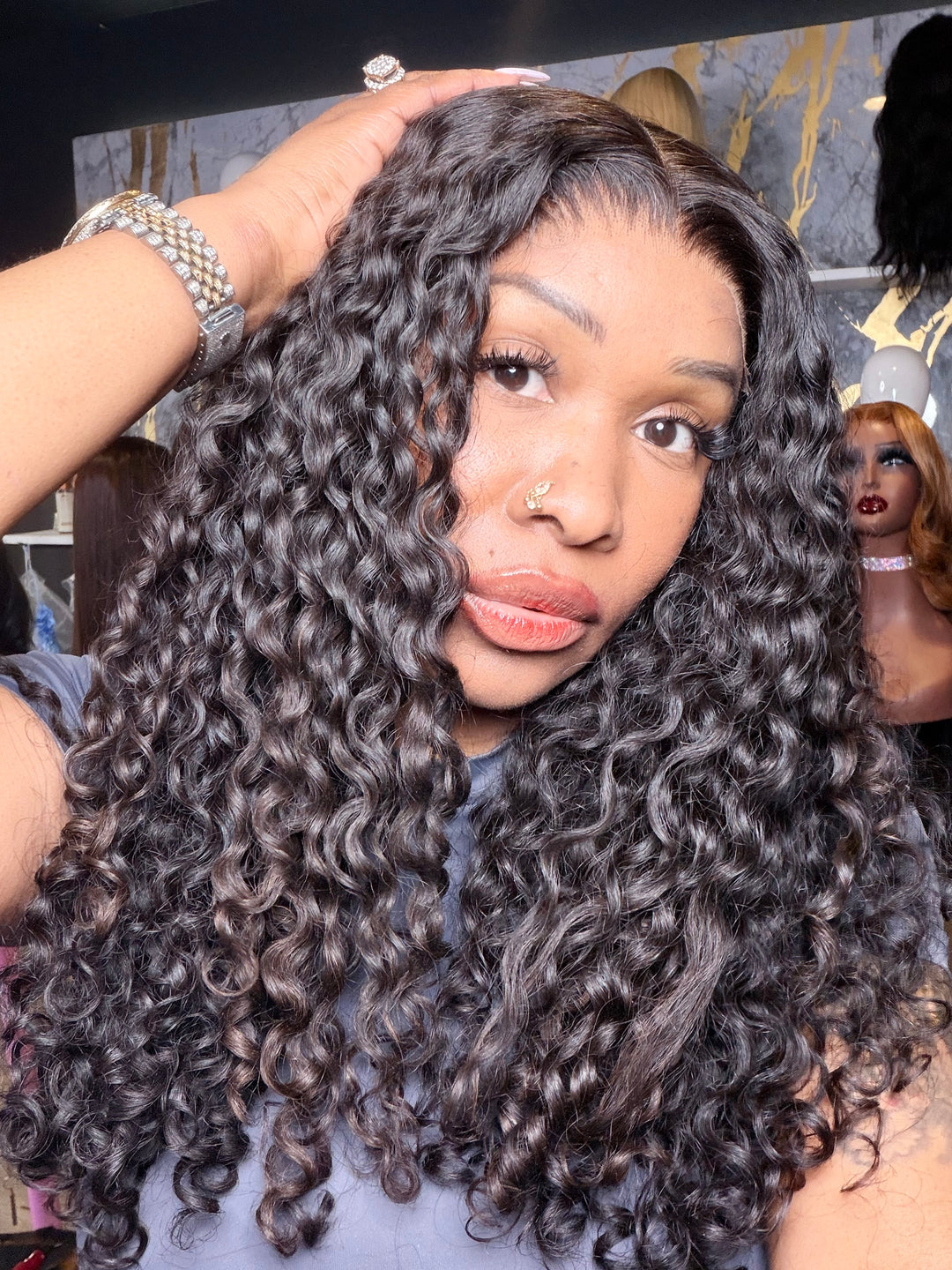 Raw Wavy Curly Wig