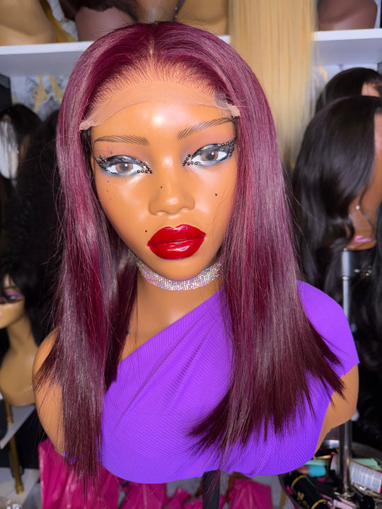 Vietnamese bone straight bob