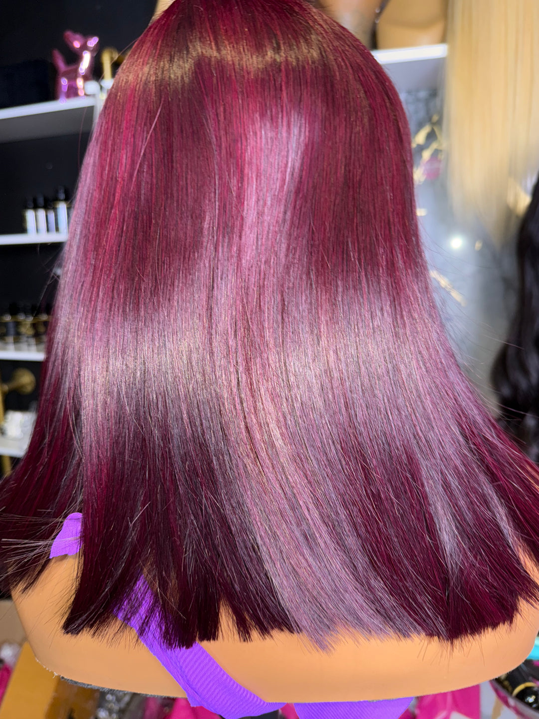 Vietnamese bone straight bob