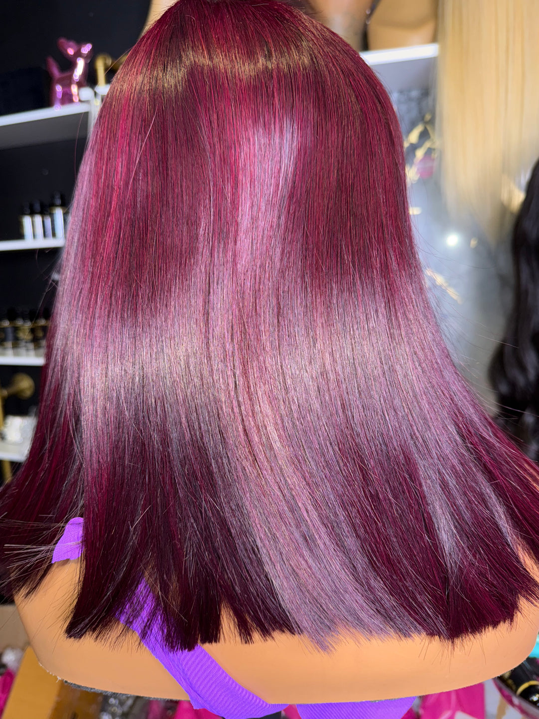 Vietnamese bone straight bob