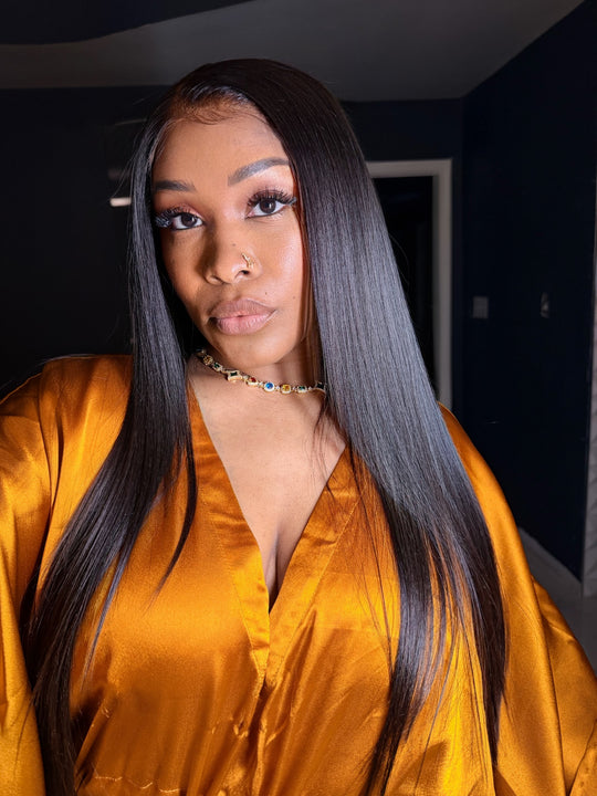 Raw Malaysian Silky  Wig