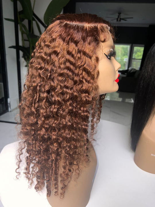 "CARMEN" Best Seller !!‼️ Sun-Kissed Brown 13x6 Lace Front wig