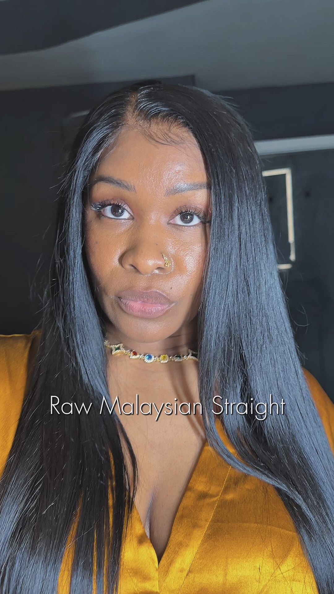 Raw Malaysian Silky  Wig