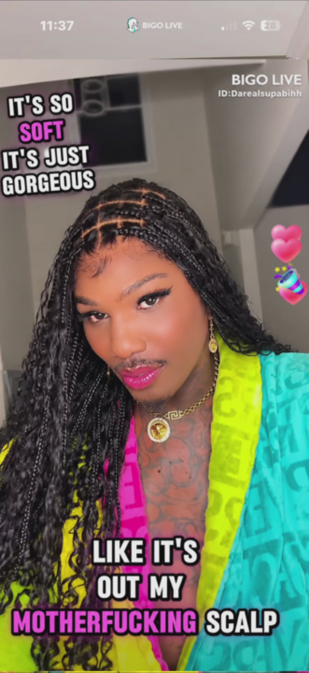 IT GIRL™ Black Boho Braids