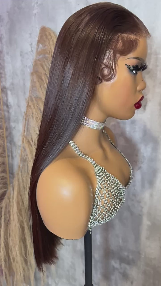 "STELLA” Luxurious Double Drawn Frontal unit